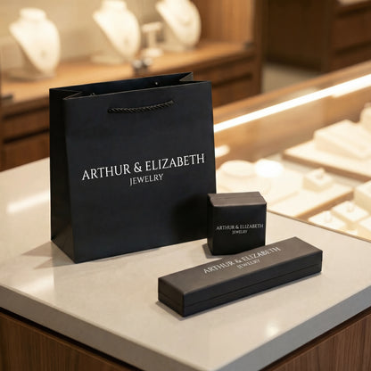 Gold Square Solitaire Ring